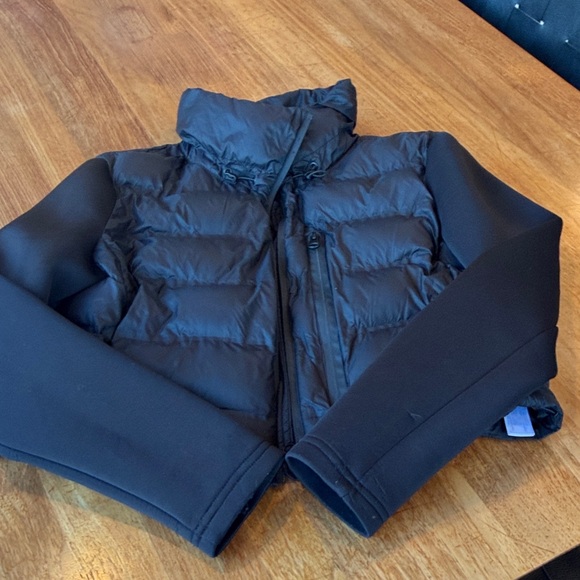 ZARA Black CROP Puffer Jacket - Picture 3 of 5